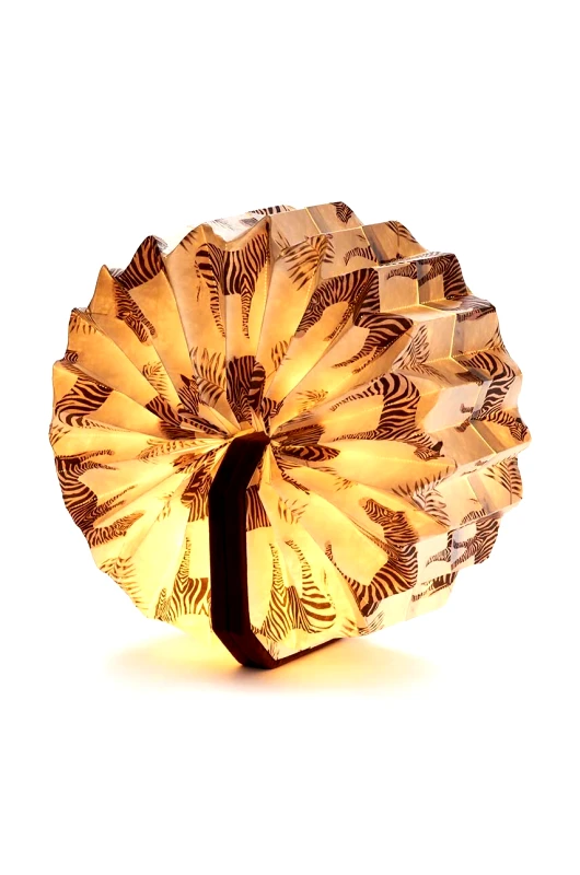 Gingko Design Λάμπα led Gingko Design Velvet Accordion Lamp