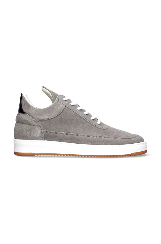 Filling Pieces Σουέτ αθλητικά παπούτσια Filling Pieces χρώμα γκρι