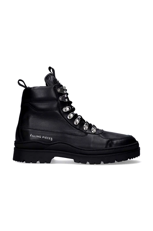 Filling Pieces Δερμάτινα workers Filling Pieces χρώμα μαύρο 63322901861