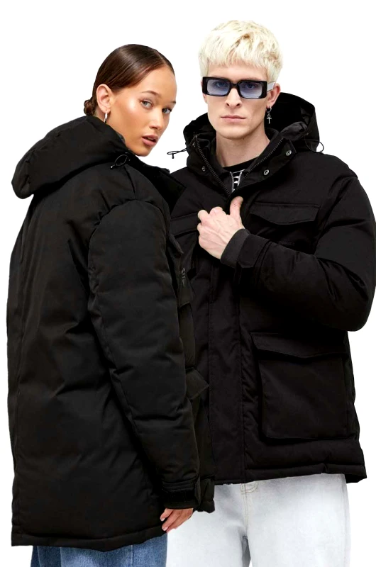 Guess Originals Μπουφάν Guess Originals χρώμα: μαύρο