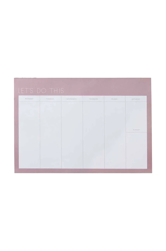 Design Letters Εβδομαδιαίο ημερολόγιο Design Letters Weekly Planner