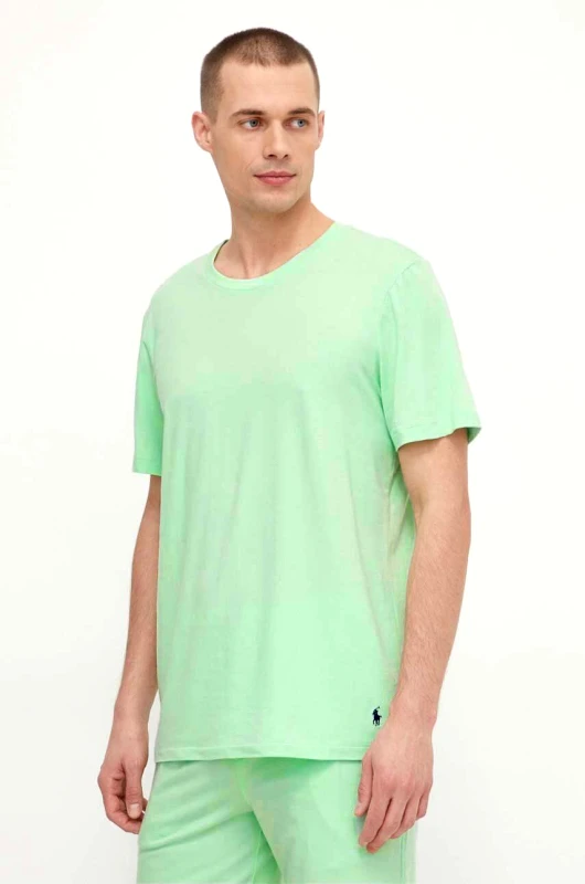 Polo Ralph Lauren Μπλουζάκι lounge Polo Ralph Lauren χρώμα: πράσινο