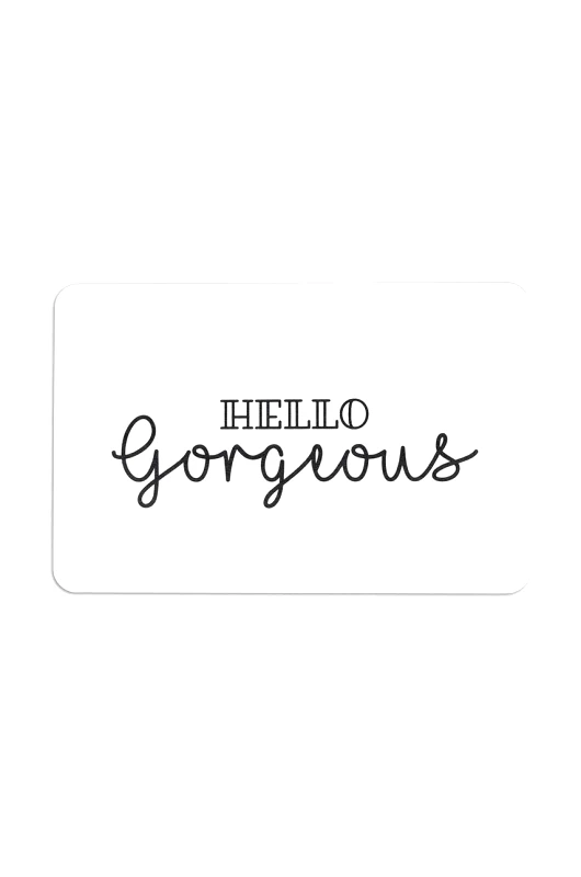 Artsy Doormats Χαλάκι μπάνιου Artsy Doormats Hello Gorgeous