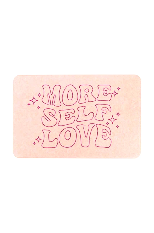 Artsy Doormats Χαλάκι μπάνιου Artsy Doormats More Self Love