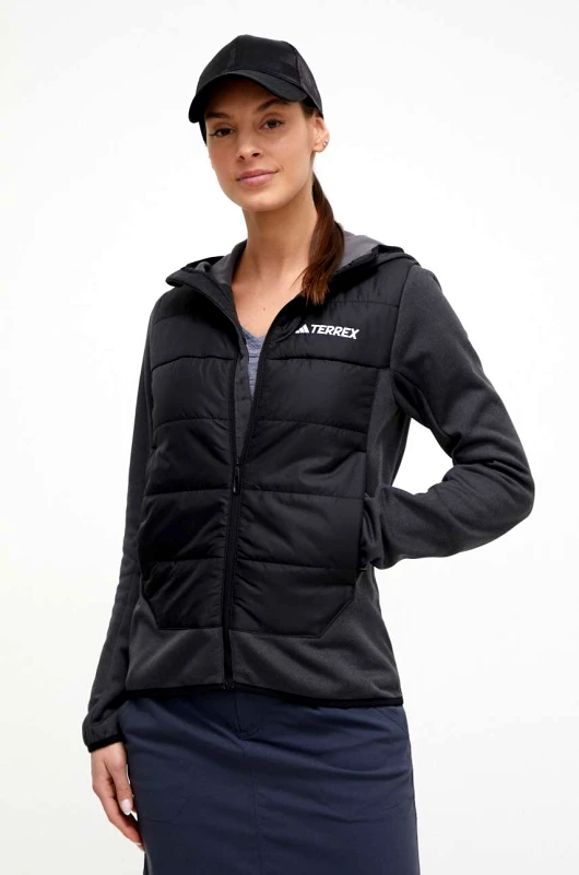 adidas TERREX Αθλητικό μπουφάν adidas TERREX Multi Hybrid TERREX Multi Hybrid χρώμα: μαύρο IR7882