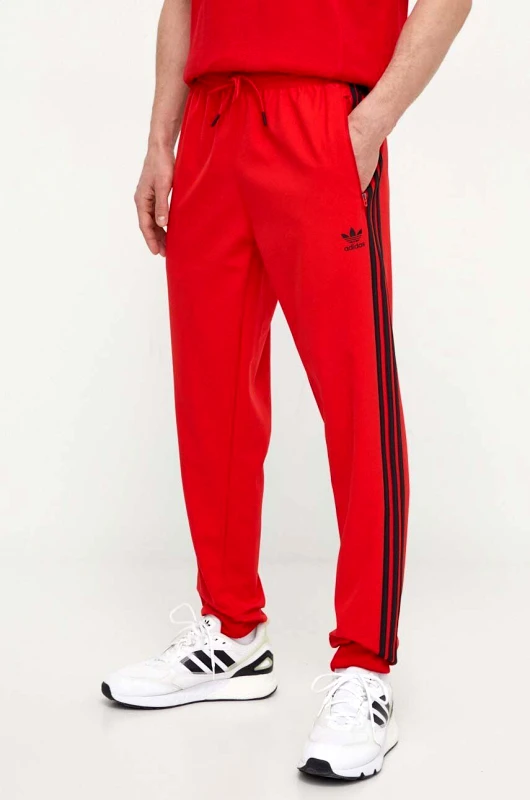 adidas Originals Παντελόνι φόρμας adidas Originals χρώμα κόκκινο IS2808
