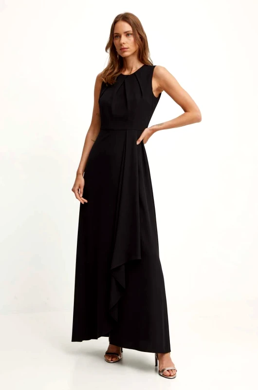 Sandro Ferrone Φόρεμα Sandro Ferrone χρώμα: μαύρο, SFS21XBDTOKIO