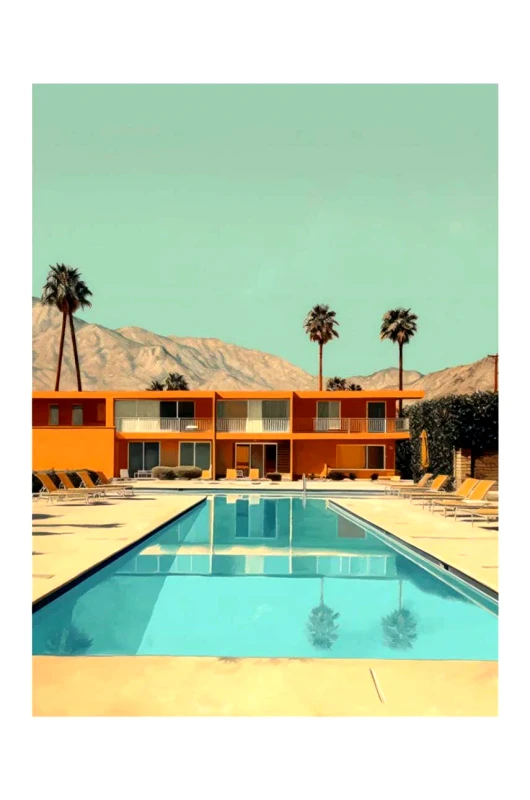 HARTMAN Αφίσα a.i. art HARTMAN Villa California 05