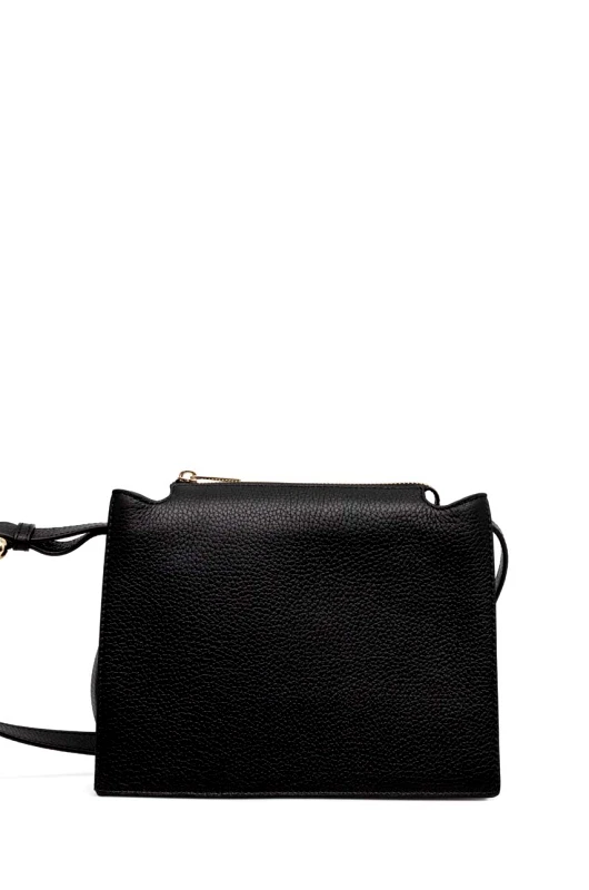 Furla Δερμάτινη τσάντα Furla χρώμα: μαύρο, WB01275 HSF000 O6000