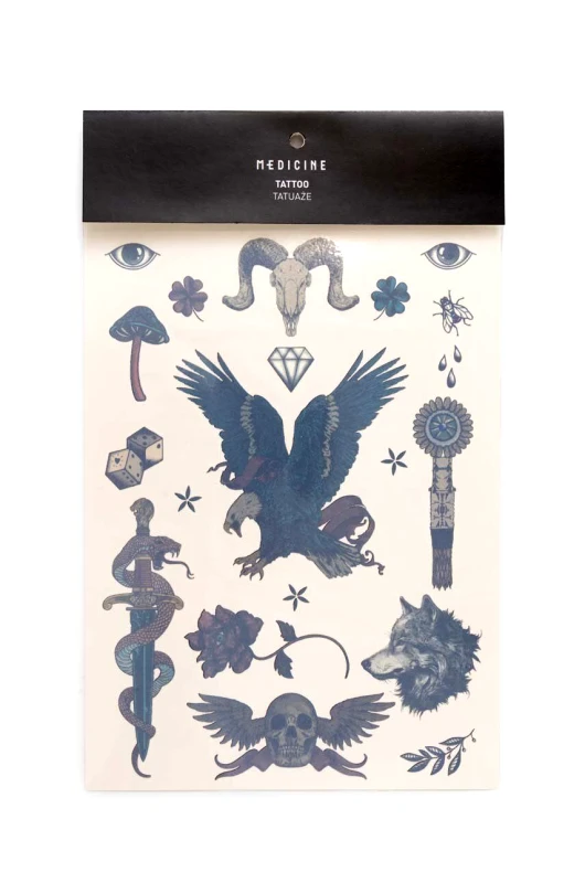 Medicine Αφαιρούμενα τατουάζ Medicine 2-pack