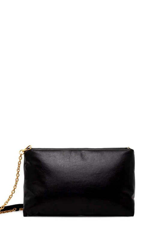 Gianni Chiarini Δερμάτινη τσάντα Gianni Chiarini ANAIS χρώμα: μαύρο, BS 11196 FOUCLD