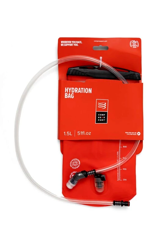 Compressport Μπουκάλι Compressport Hydration Bag χρώμα: κόκκινο, XBPU3813