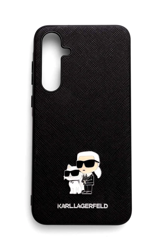 Karl Lagerfeld Θήκη κινητού Karl Lagerfeld A35 A356 χρώμα: μαύρο, KLHCSA35SAKCNPK