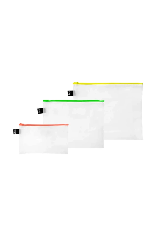 LOQI Σετ τσαντάκια LOQI Milky Neon 3-pack