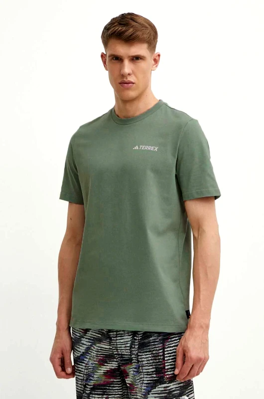 adidas TERREX Αθλητικό μπλουζάκι adidas TERREX χρώμα: πράσινο, IS0283