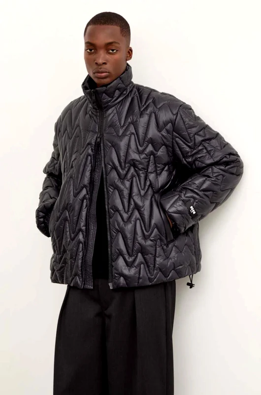 MSGM Μπουφάν MSGM χρώμα: μαύρο, 3740MH05.247532
