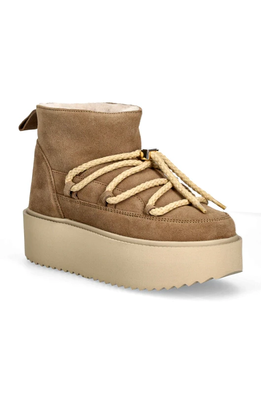 Inuikii Μπότες χιονιού σουέτ Inuikii Classic Low Platform