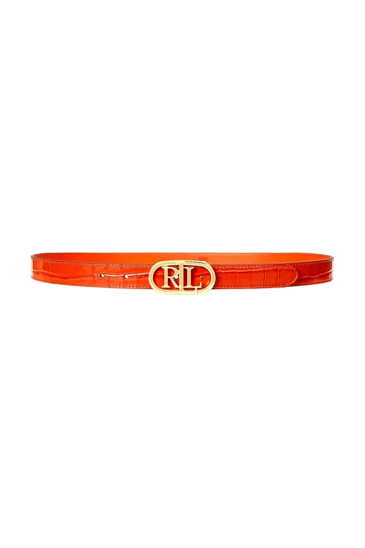 Lauren Ralph Lauren Αναστρέψιμη δερμάτινη ζώνη Lauren Ralph Lauren χρώμα: μπεζ, 412942269