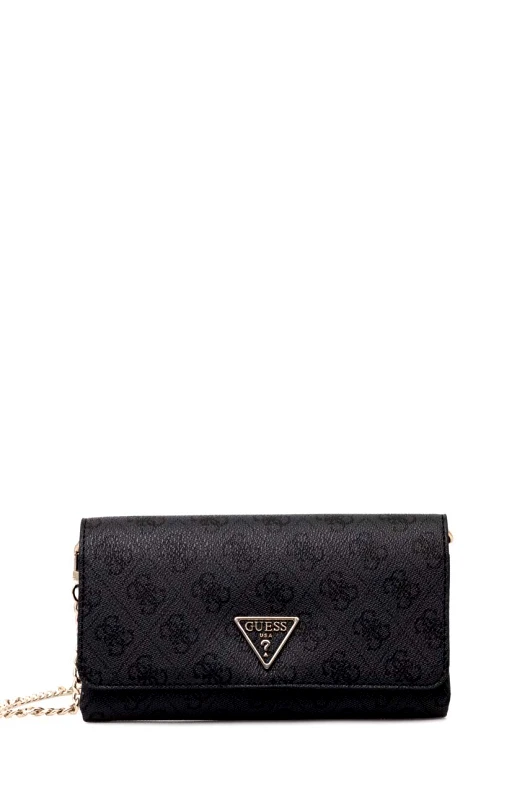 Guess Τσάντα Guess NOELLE χρώμα: μαύρο, HWBG78 79750