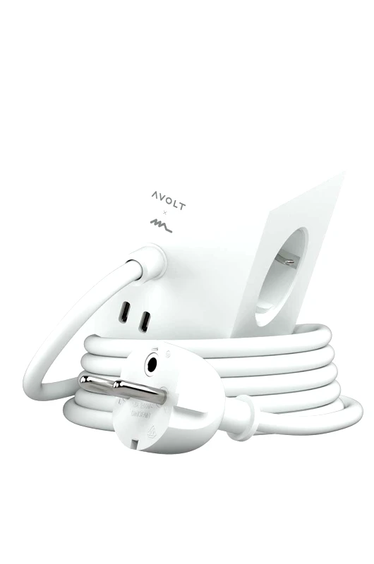 Avolt Μαγνητικός κύβος φόρτισης Avolt Square 1, 2 x USB, 1,8 m