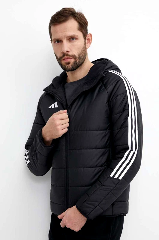 Αθλητικό μπουφάν adidas Performance Tiro 24 χρώμα: μαύρο, IJ7388 φωτογραφία