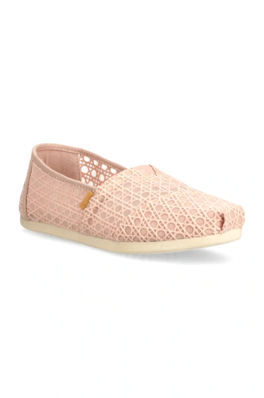 Toms Πάνινα παπούτσια Toms Alpargata χρώμα: ροζ, 10020659