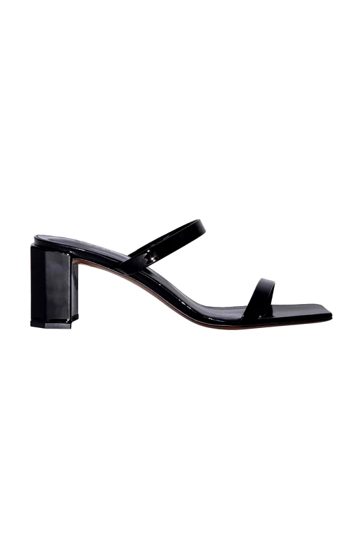 By Far Δερμάτινα mules By Far Tanya γυναικείες, χρώμα: μαύρο, 19PFTNYSBLP