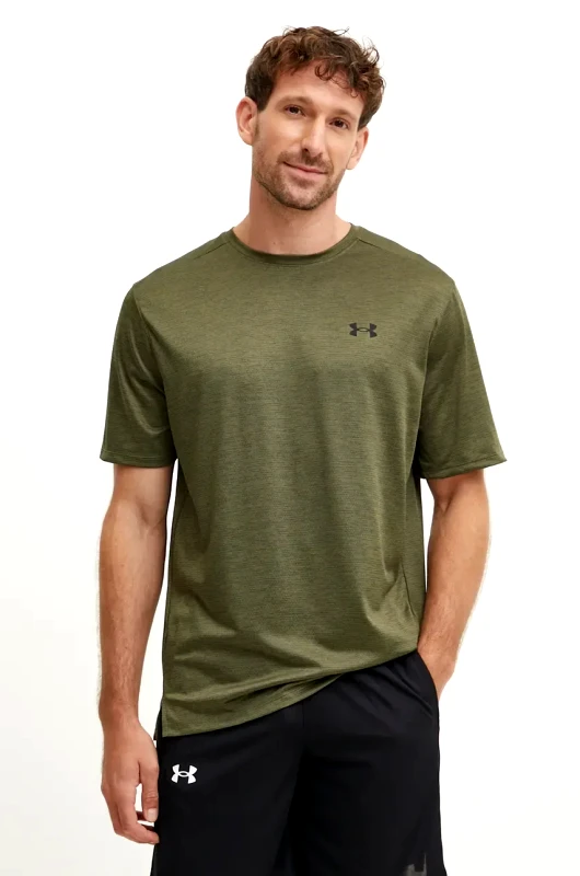 Under Armour Μπλουζάκι προπόνησης Under Armour Tech Vent χρώμα: πράσινο