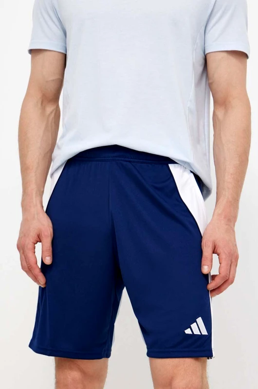 Σορτς προπόνησης adidas Performance Tiro24 χρώμα: ναυτικό μπλε, IR9335 φωτογραφία