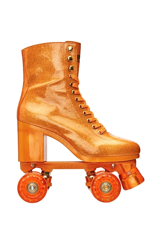Impala Πατίνια Impala Sparkle Orange High Heel Rollerskates x Marawa