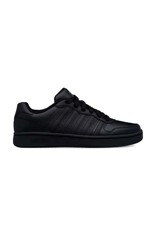 K-Swiss Δερμάτινα αθλητικά παπούτσια K-Swiss COURT PALISADES χρώμα: μαύρο