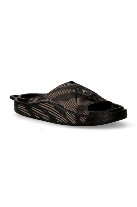 adidas by Stella McCartney Παντόφλες adidas by Stella McCartney χρώμα: μαύρο, IF6066