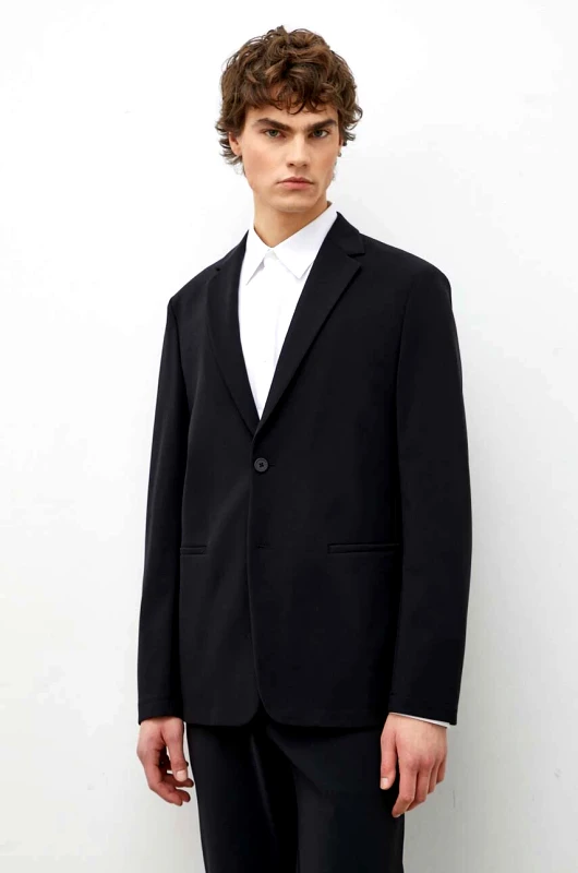 Theory Σακάκι Theory χρώμα: μαύρο