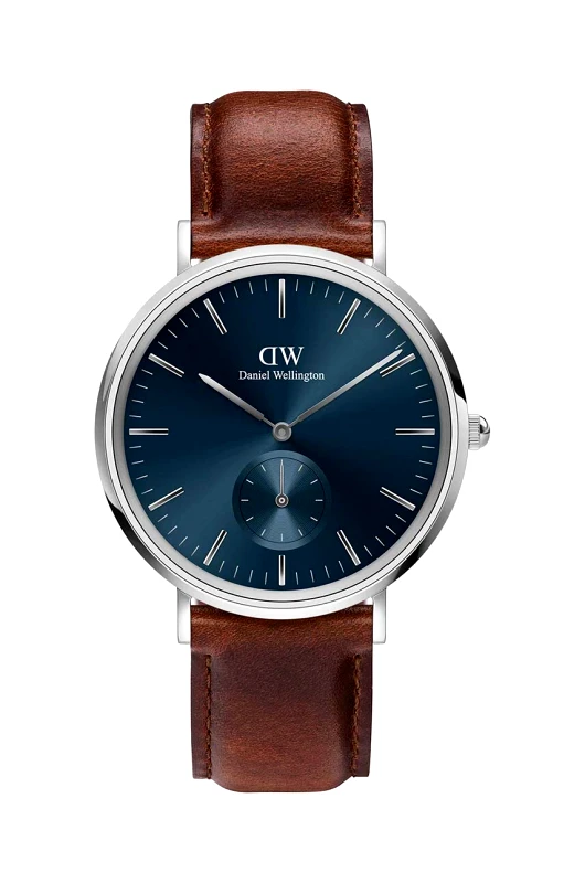 Daniel Wellington Ρολόι Daniel Wellington χρώμα: καφέ