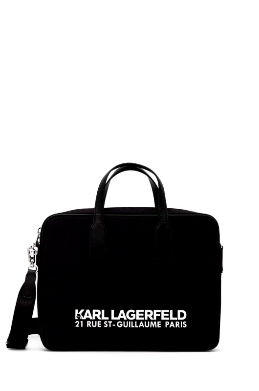 Karl Lagerfeld Τσάντα Karl Lagerfeld χρώμα: μαύρο