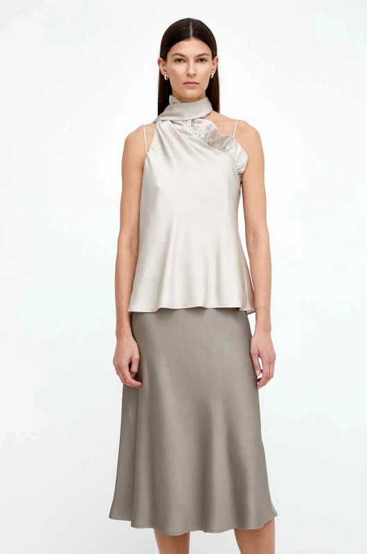 Bruuns Bazaar Μπλουζάκι Bruuns Bazaar AcaciaBBSusie top χρώμα: μπεζ, BBW3902