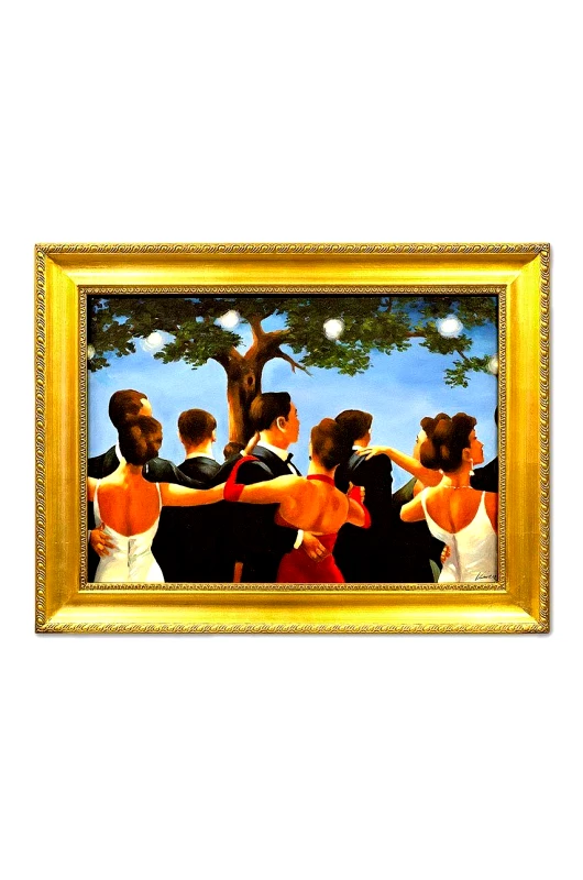 Inne Ελαιογραφία σε κορνίζα Jack Vettriano, The Singing Butler
