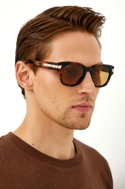 Gucci Γυαλιά ηλίου Gucci χρώμα: πράσινο