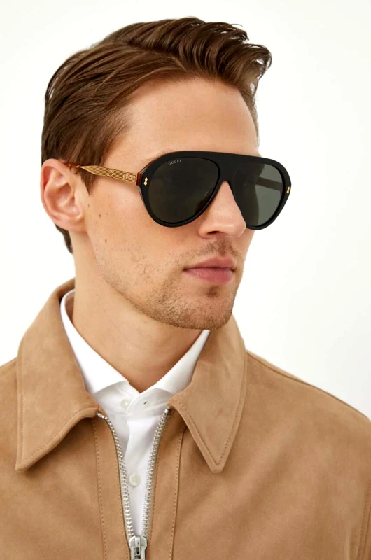 Gucci Γυαλιά ηλίου Gucci χρώμα: μαύρο