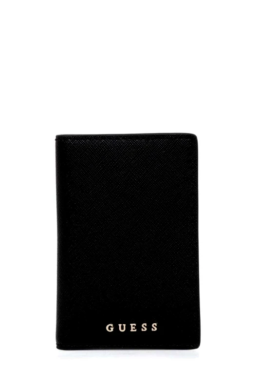 Guess Θήκη για κάρτες Guess χρώμα: μαύρο, RW1631 P4201