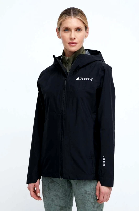 adidas TERREX Αδιάβροχο μπουφάν adidas TERREX Multi 2.5 RDY χρώμα: μαύρο, IP1513
