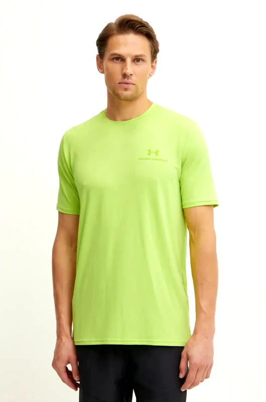 Under Armour Μπλουζάκι προπόνησης Under Armour Rush Energy χρώμα: πράσινο, 1383973
