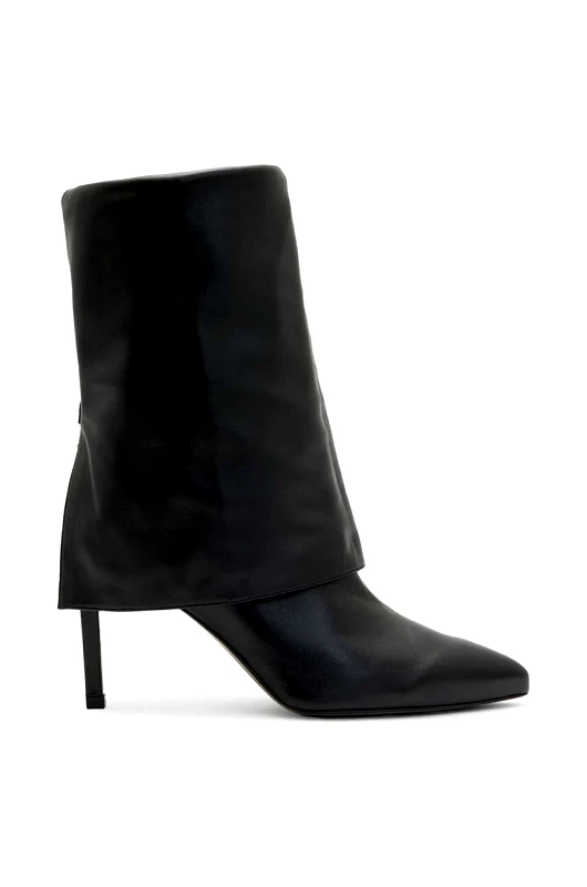 AllSaints Μποτάκια AllSaints Odyssey Boot γυναικείες, χρώμα: μαύρο, W101FB