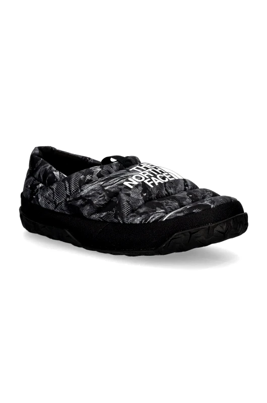 The North Face Παντόφλες The North Face Nuptse Mule χρώμα: γκρι, NF0A5G2F6OG1