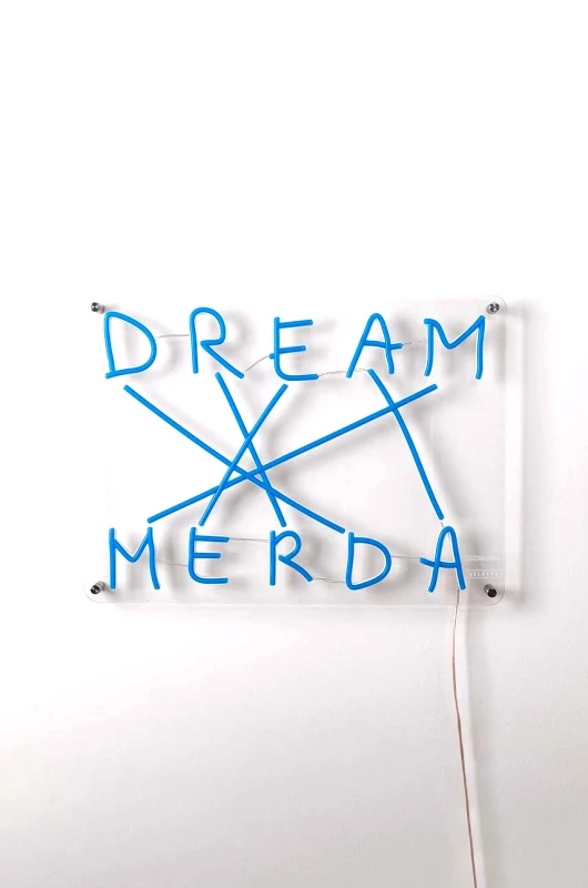 Seletti Διακοσμητικό τοίχου led Seletti Dream Merda