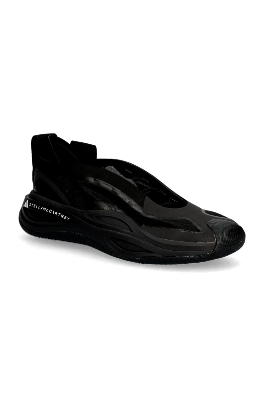Αθλητικά παπούτσια adidas by Stella McCartney Sportswear Low Ground χρώμα: μαύρο, IE8774 φωτογραφία