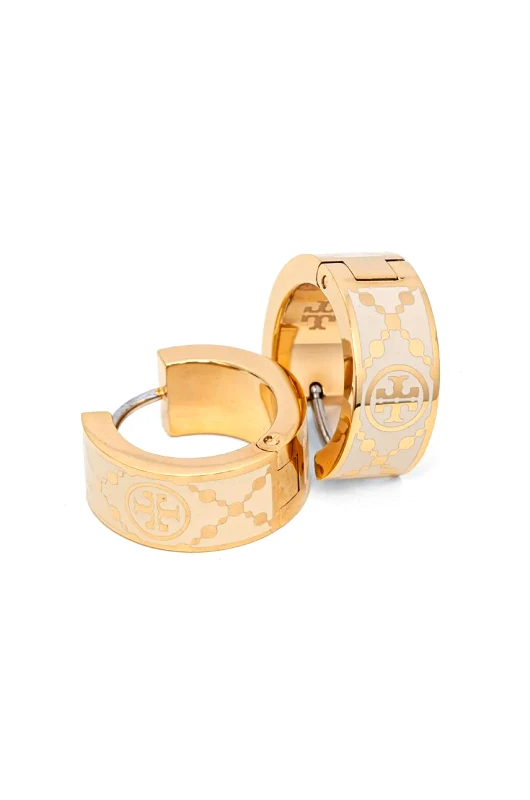 Tory Burch Σκουλαρίκια Tory Burch Small T Monogram 157223