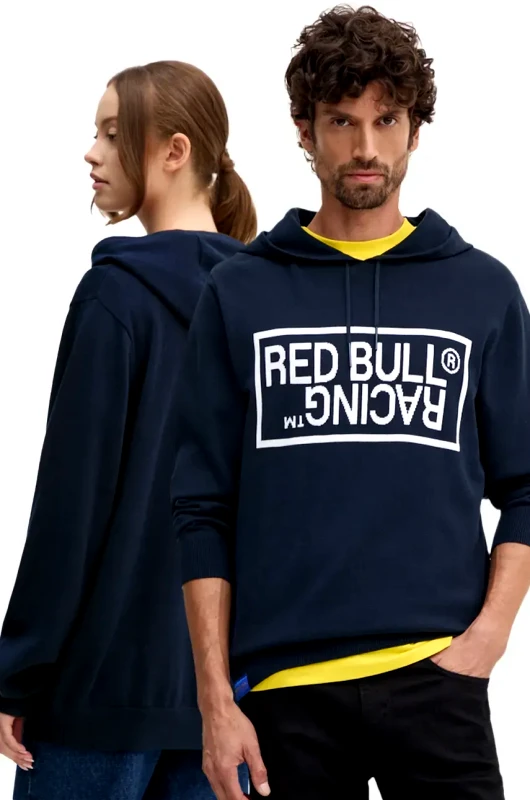 Red Bull Racing x Pepe Jeans Βαμβακερό πουλόβερ Red Bull Racing x Pepe Jeans χρώμα: ναυτικό μπλε, RU700003