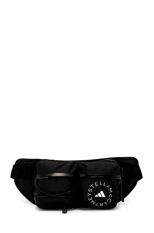 adidas by Stella McCartney Τσάντα φάκελος adidas by Stella McCartney χρώμα: μαύρο, IW1618