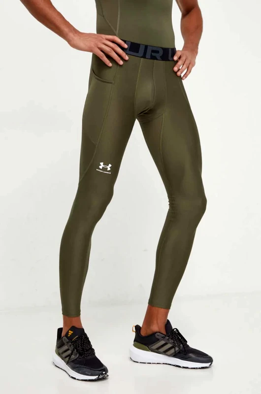 Under Armour Κολάν προπόνησης Under Armour χρώμα: πράσινο